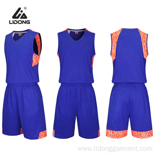 Wholesale Design Your Own Sublimation Basketball Jersey Set